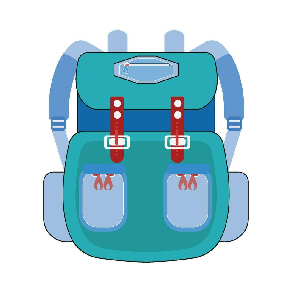 backpack school illustration vector