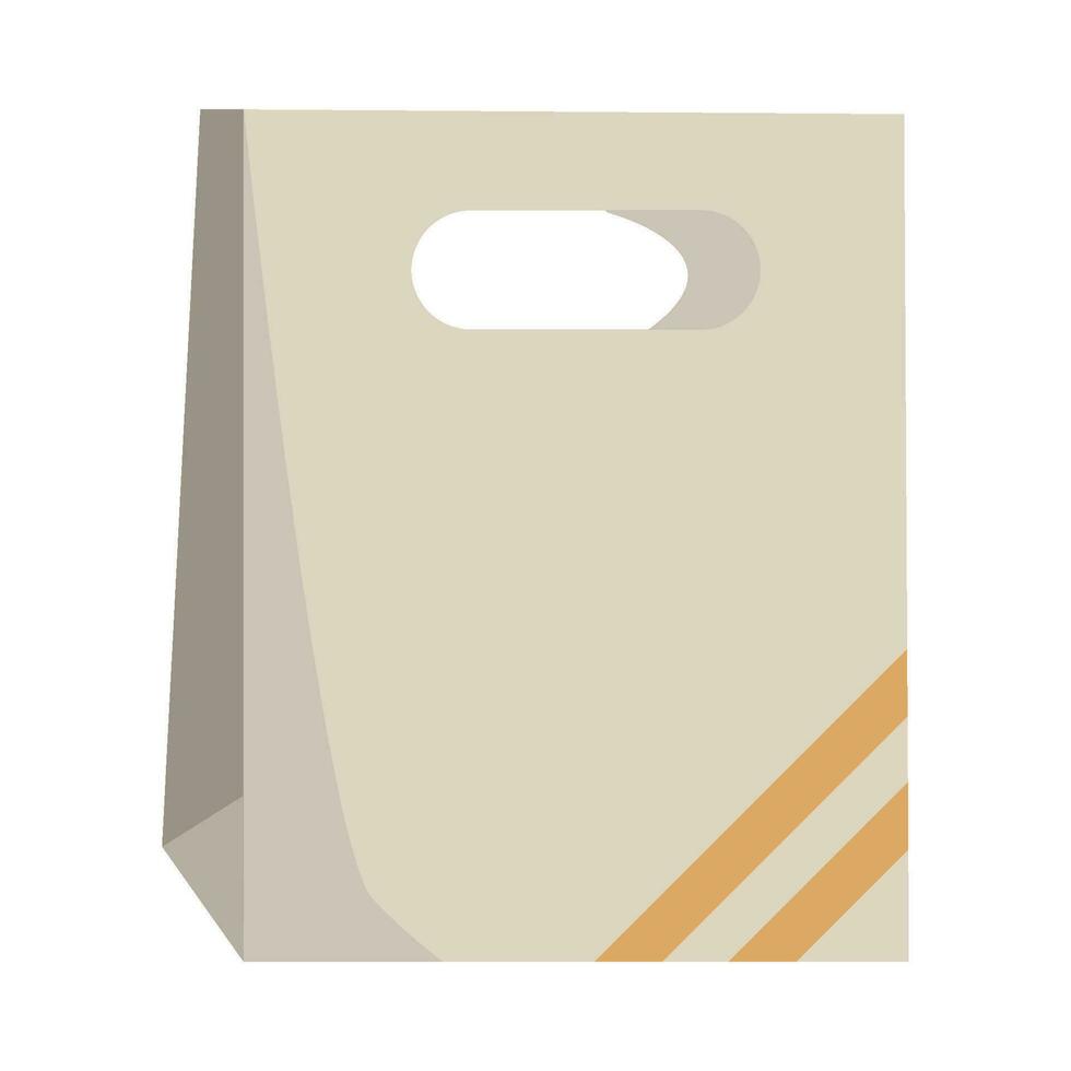 plastic bag illustration vector