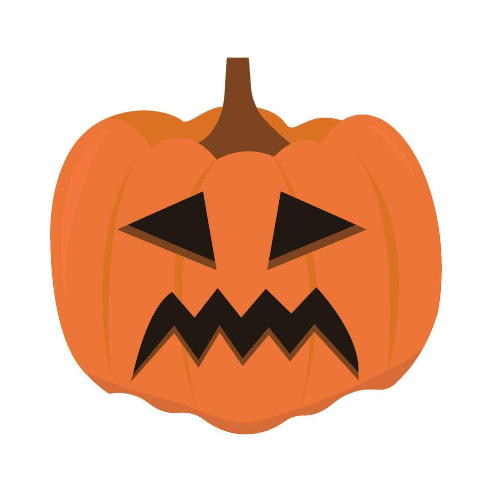 calabaza halloween ilustración vector