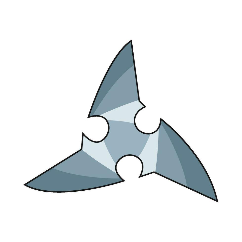 shuriken Japón ilustración vector