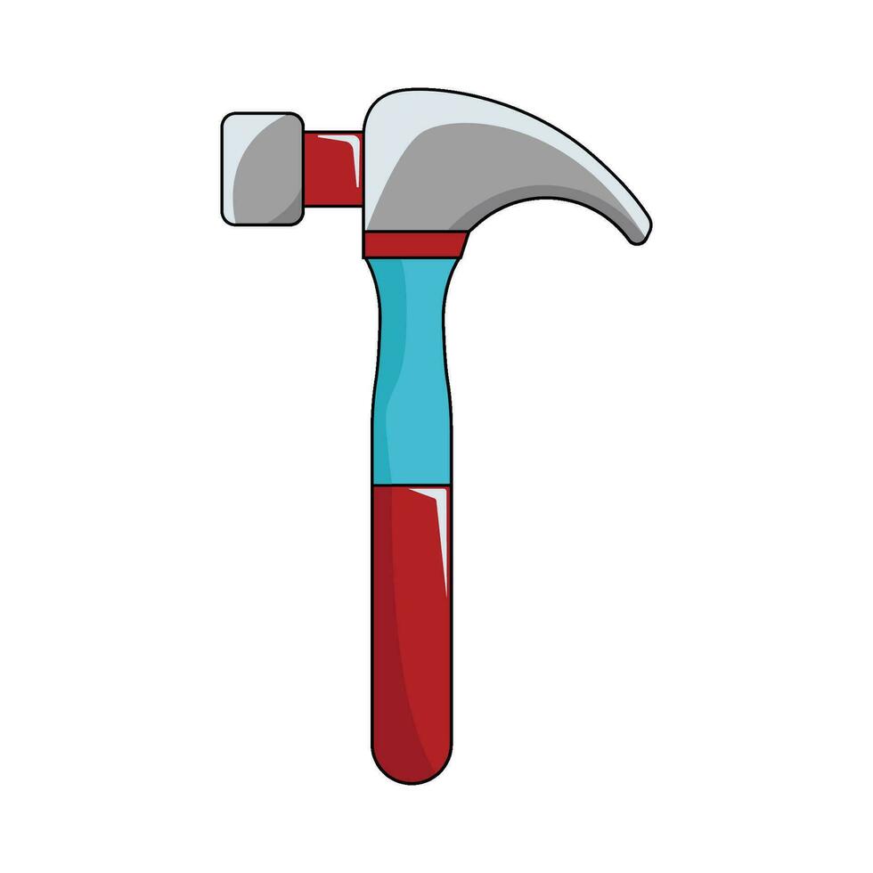 hammer equipment  illustration vector