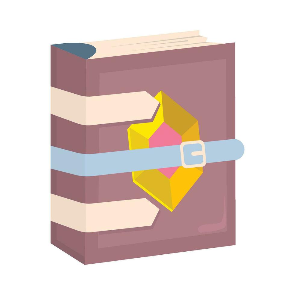 magic book illustration vector