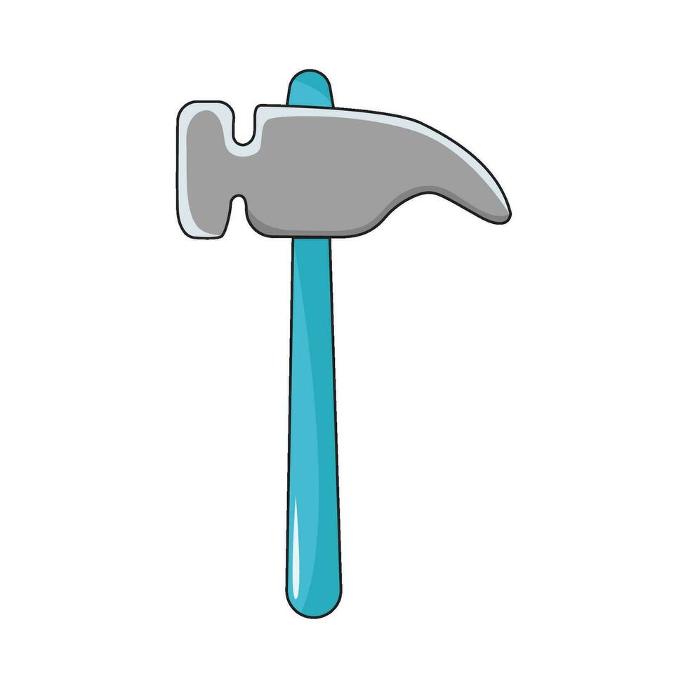 hammer equipment  illustration vector