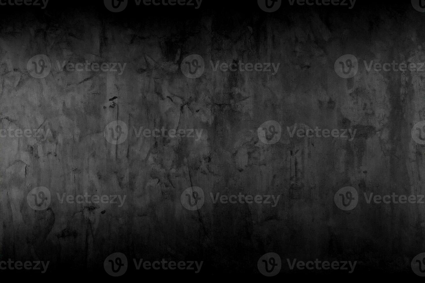 Old wall texture cement dark black gray  background abstract grey color design are light with white gradient background. photo
