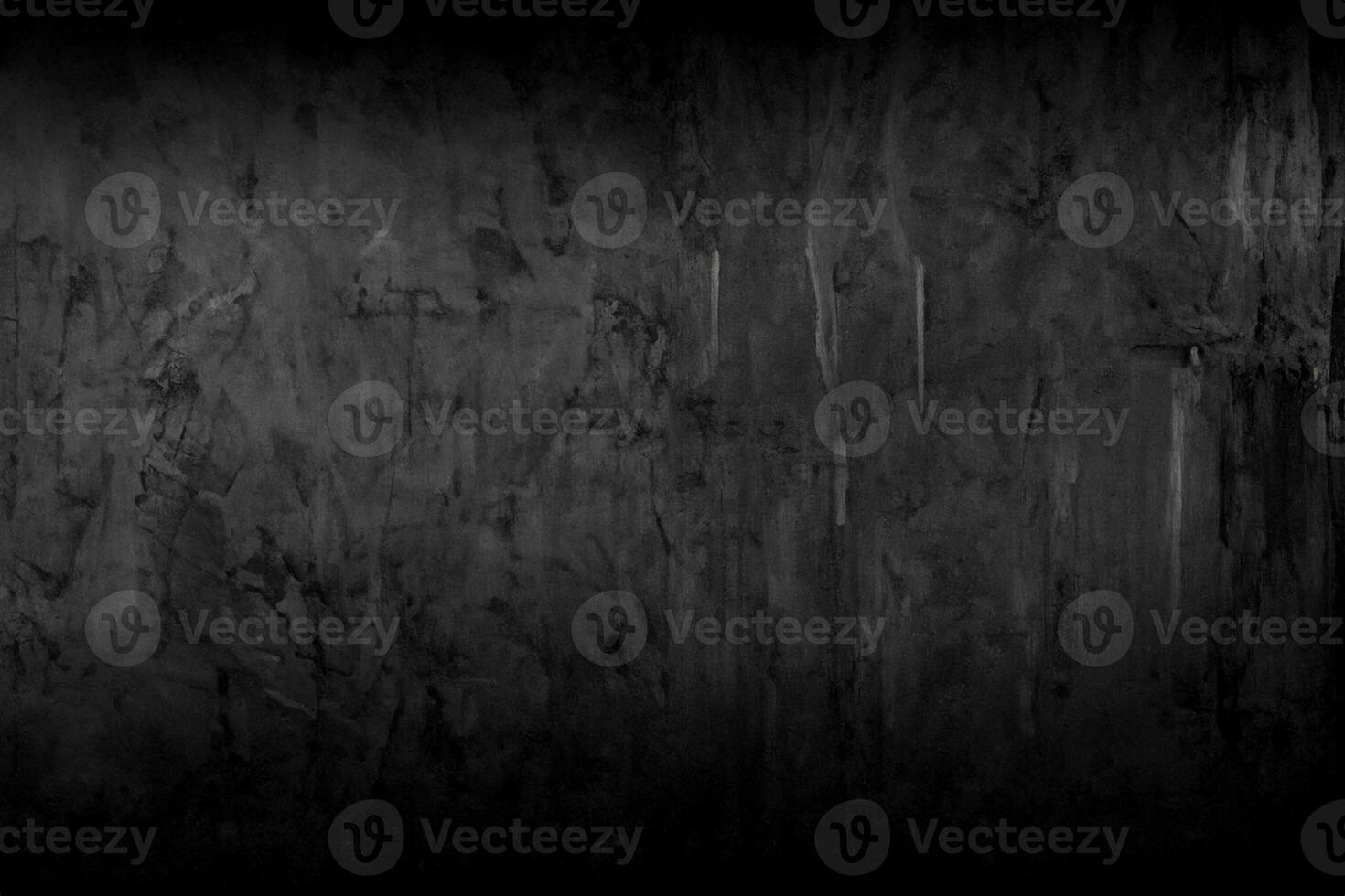 Old wall texture cement dark black gray  background abstract grey color design are light with white gradient background. photo