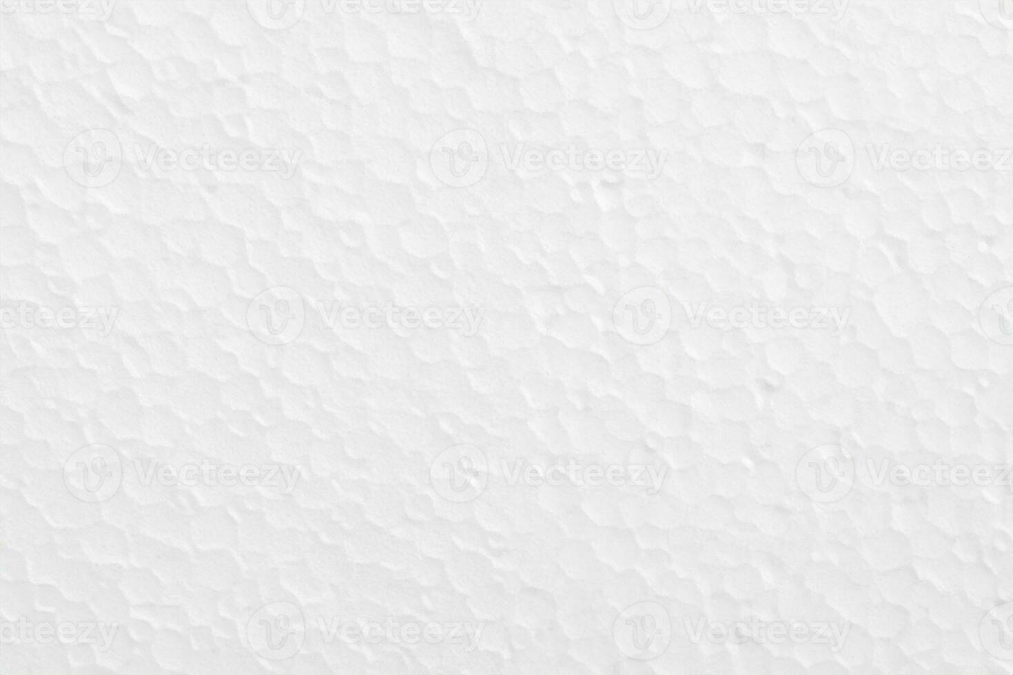 Close up plastic white foam sheet surface texture background photo