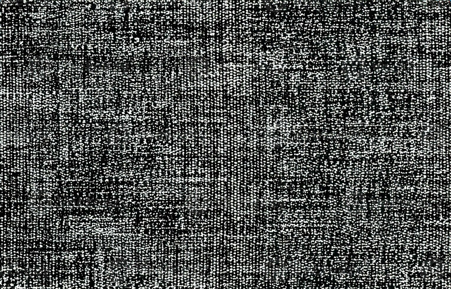 fabric texture. Distressed texture of weaving fabric. Grunge background. Abstract halftone illustration. Overlay to create interesting effect and depth. Black isolated on white. photo