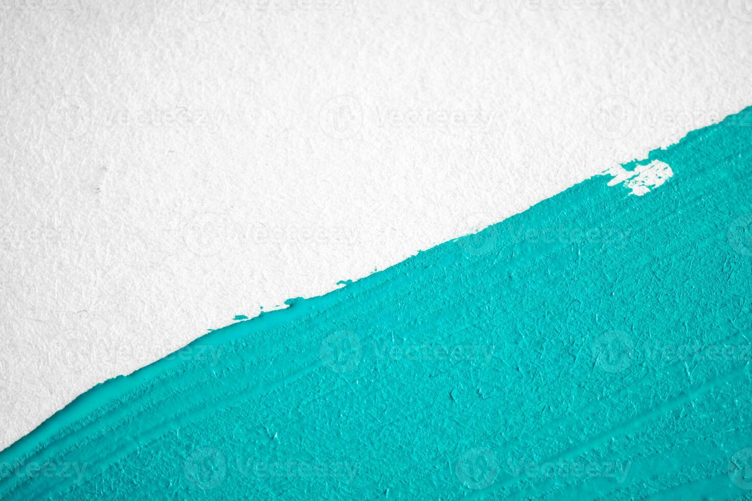 aruba blue, sea wave, turquoise background painted on a white background photo