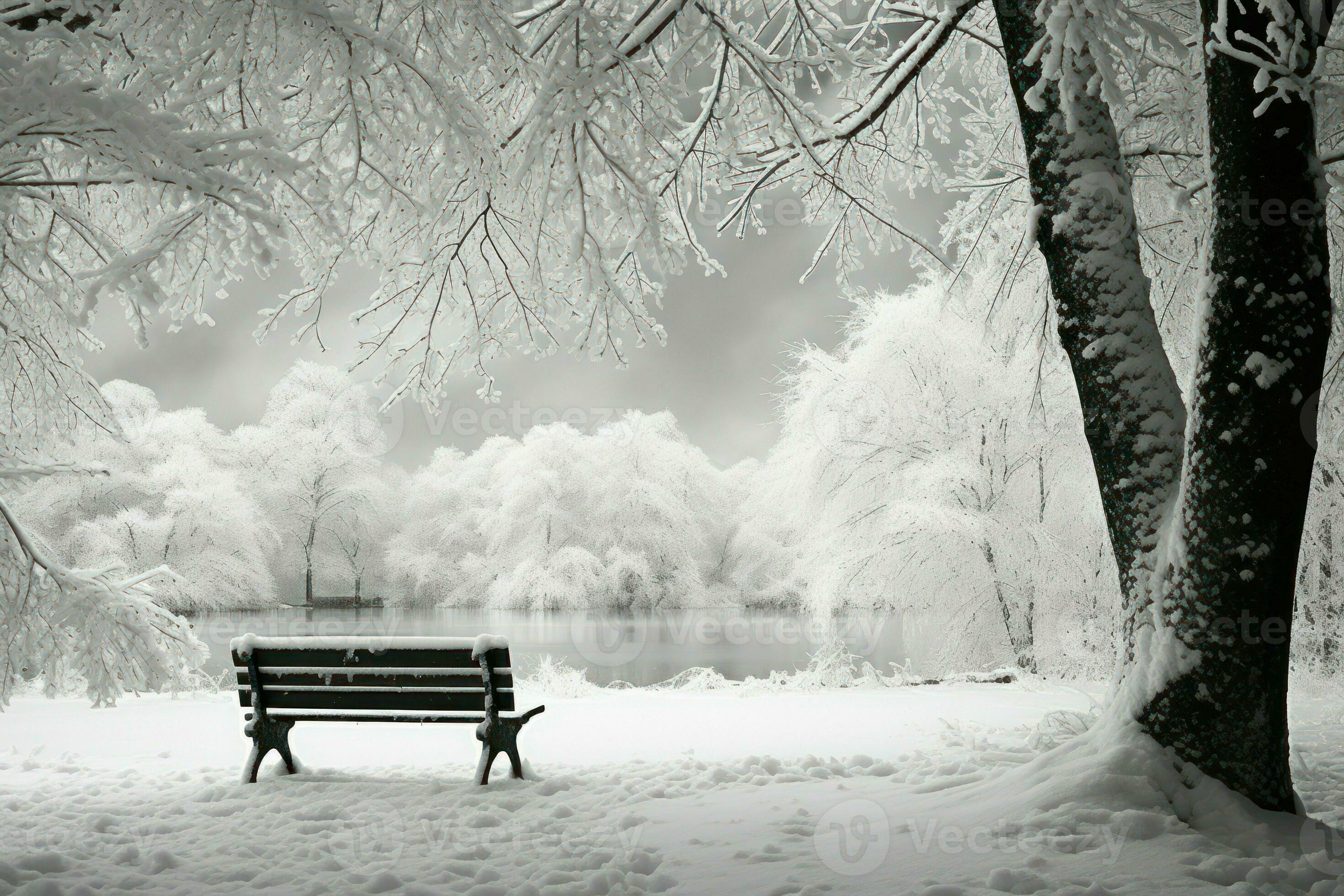 AI generated Snowfall - Generative AI 36200989 Stock Photo at Vecteezy