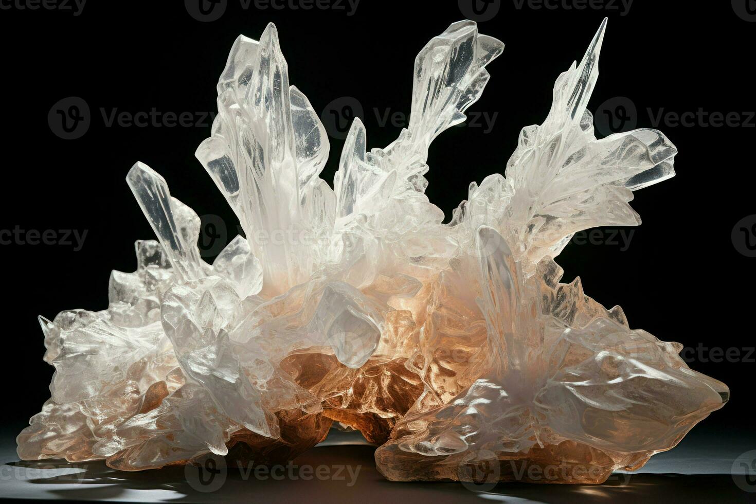 AI generated Ice Sculptures - Generative AI photo