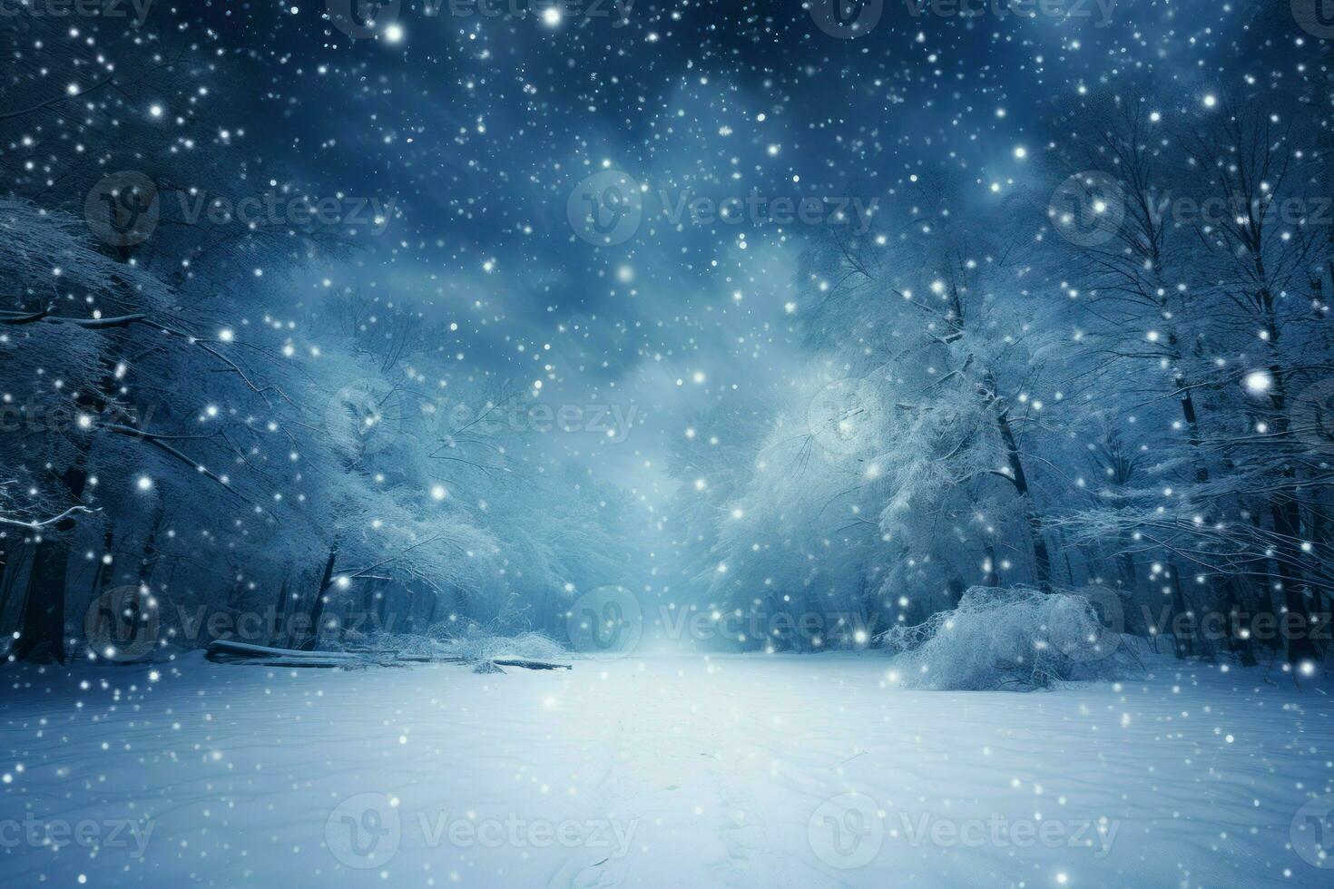 AI generated Snowfall - Generative AI 36201574 Stock Photo at Vecteezy