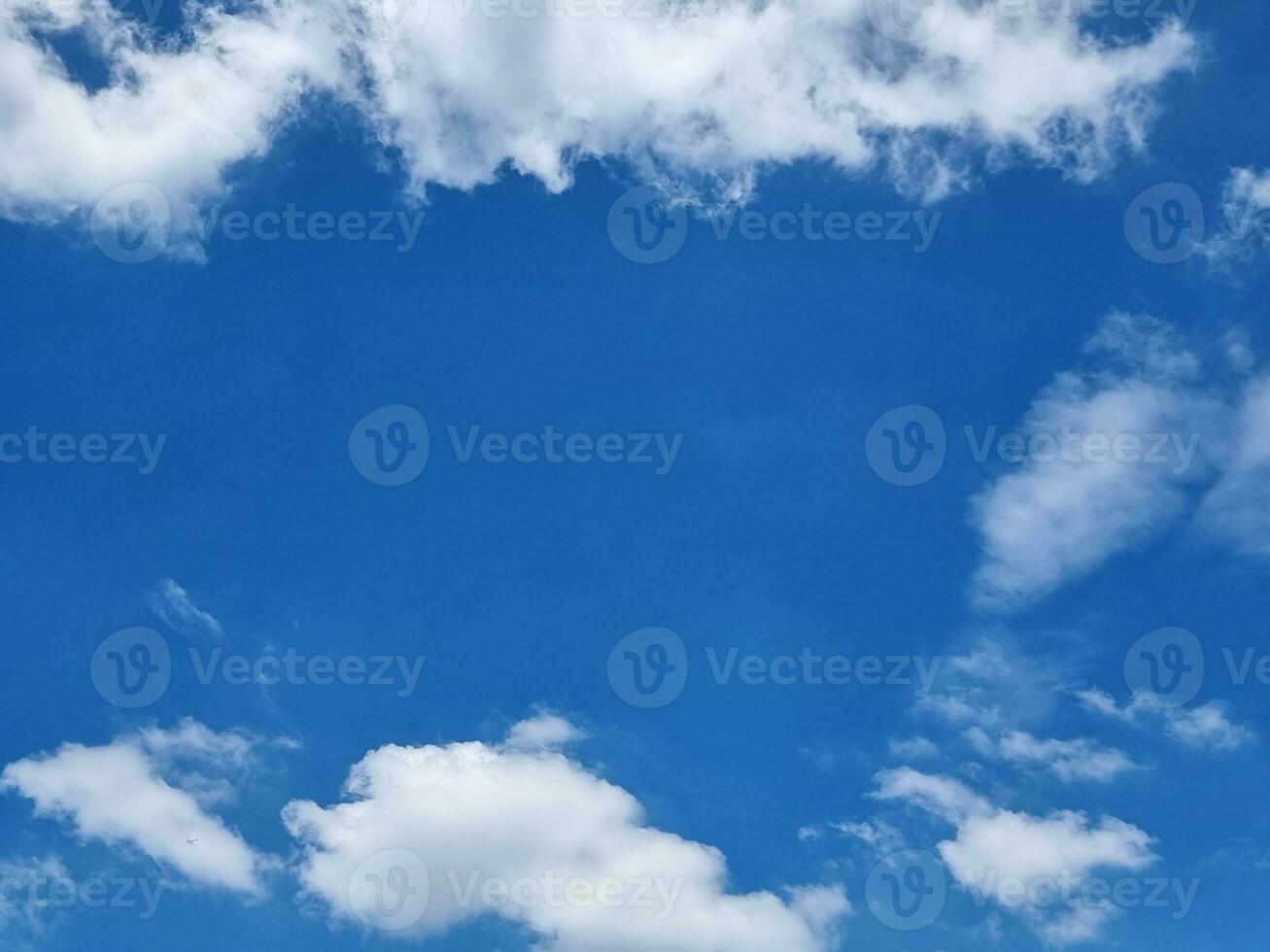 abstract blue sky high square shape clouds background in summer gradient light beauty background. beautiful bright cirrostratus cloud and calm fresh wind air photo