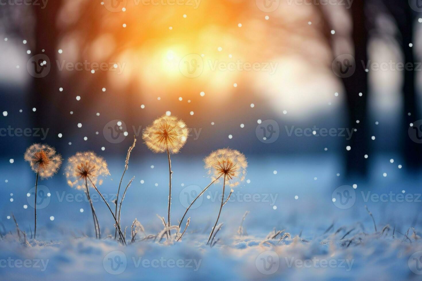 AI generated Snowfall - Generative AI 36203634 Stock Photo at Vecteezy