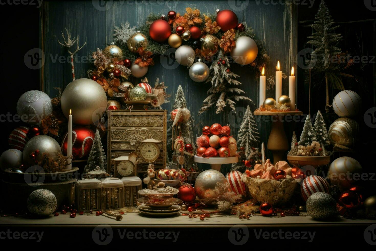 AI generated Christmas Craft Projects - Generative AI photo