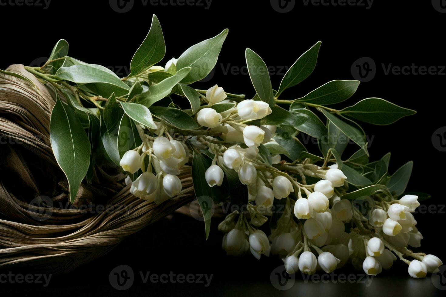 AI generated Mistletoe - Generative AI photo