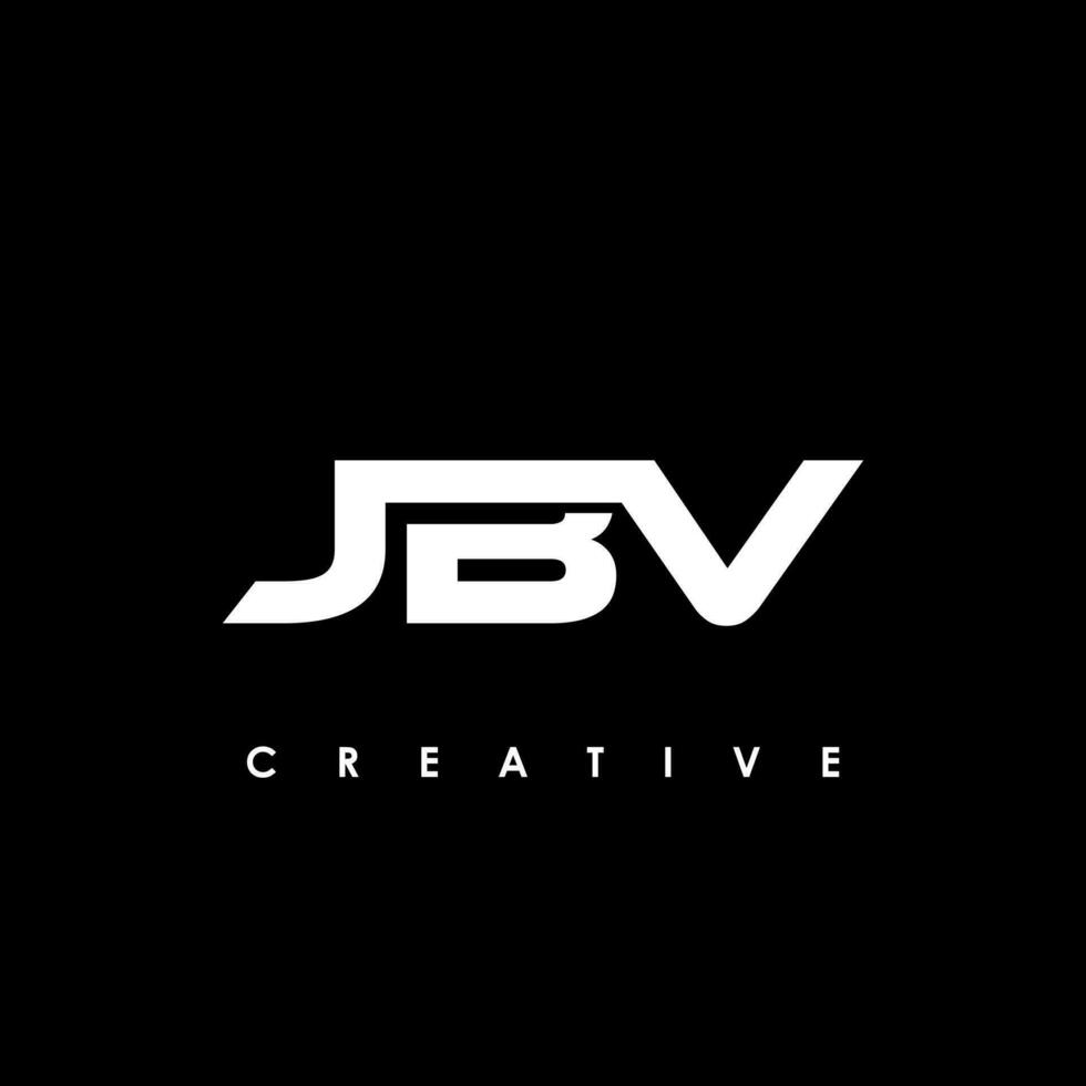 JBV Letter Initial Logo Design Template Vector Illustration