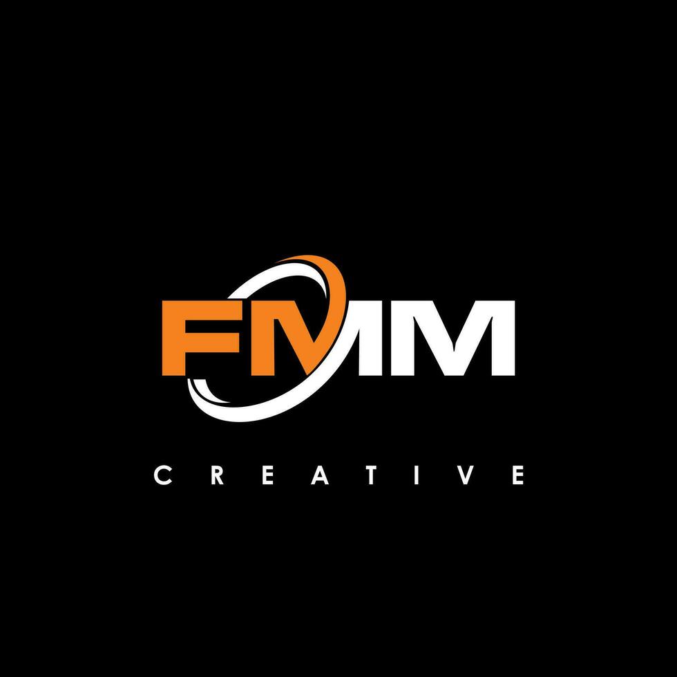 FMM Letter Initial Logo Design Template Vector Illustration