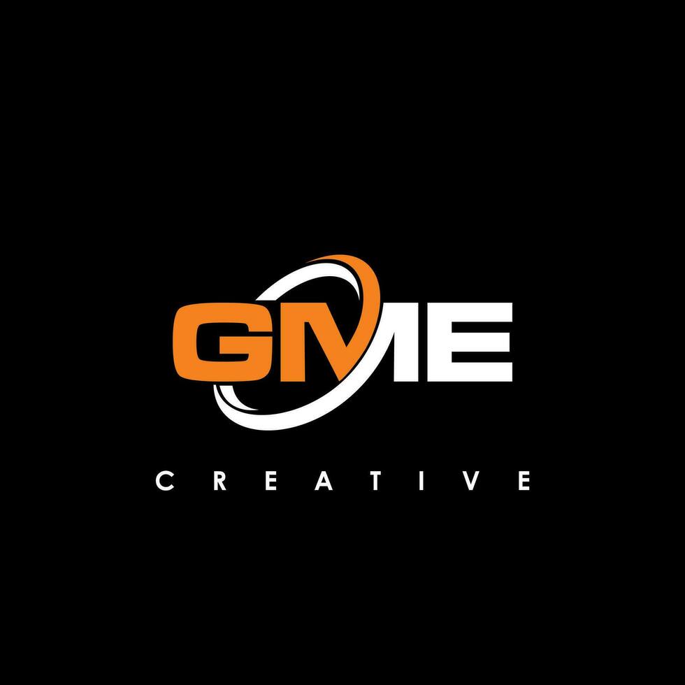 GME Letter Initial Logo Design Template Vector Illustration