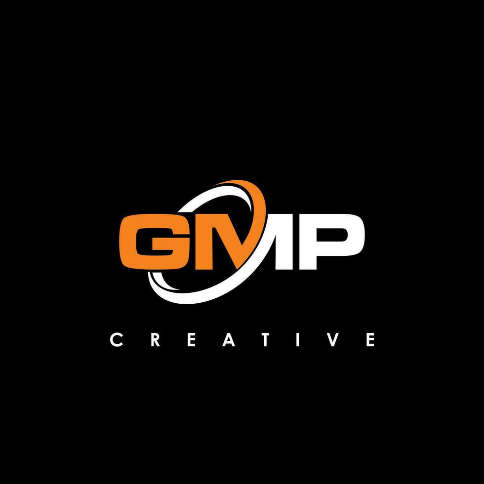 gmp letra inicial logo diseño modelo vector ilustración