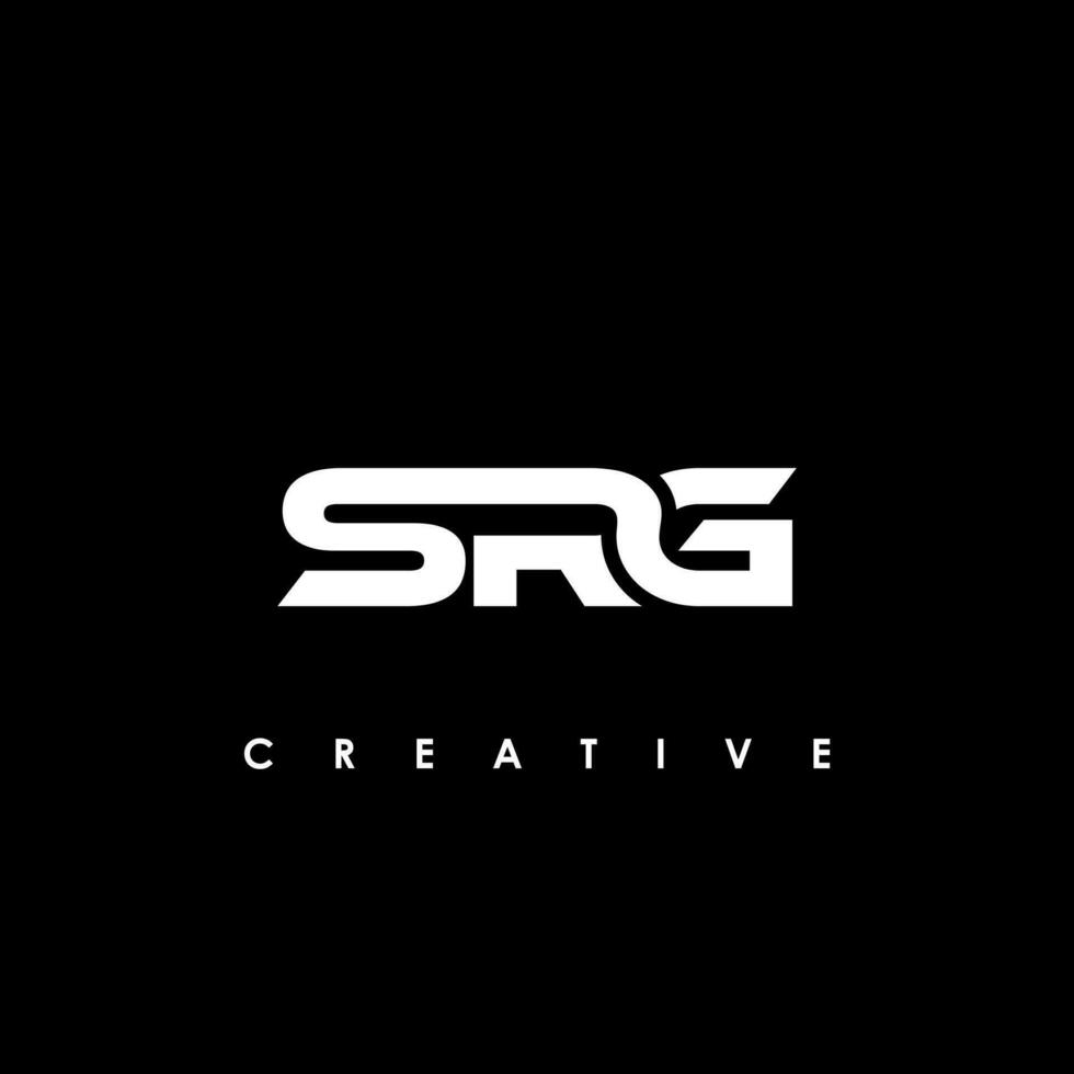 SRG Letter Initial Logo Design Template Vector Illustration