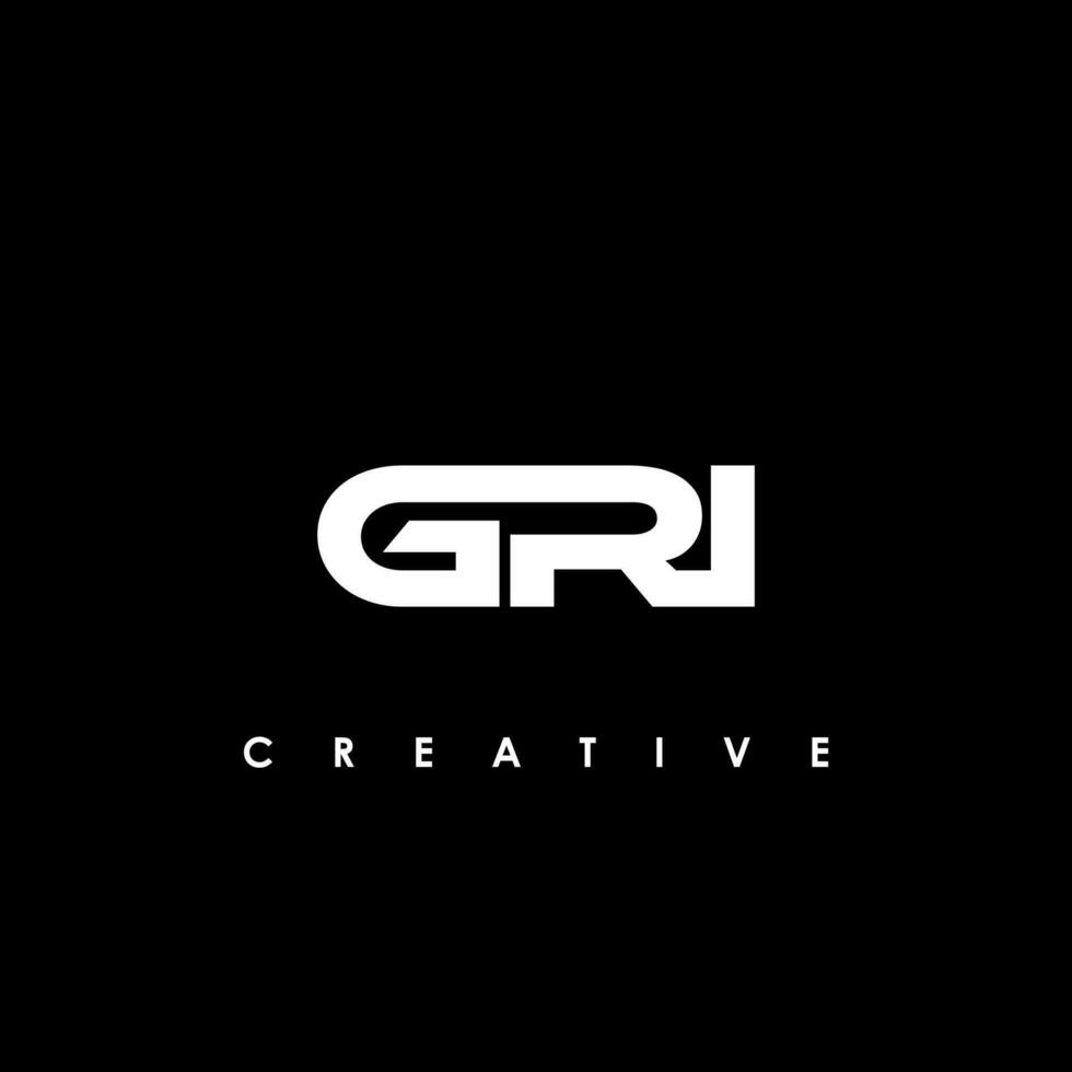 GRI Letter Initial Logo Design Template Vector Illustration