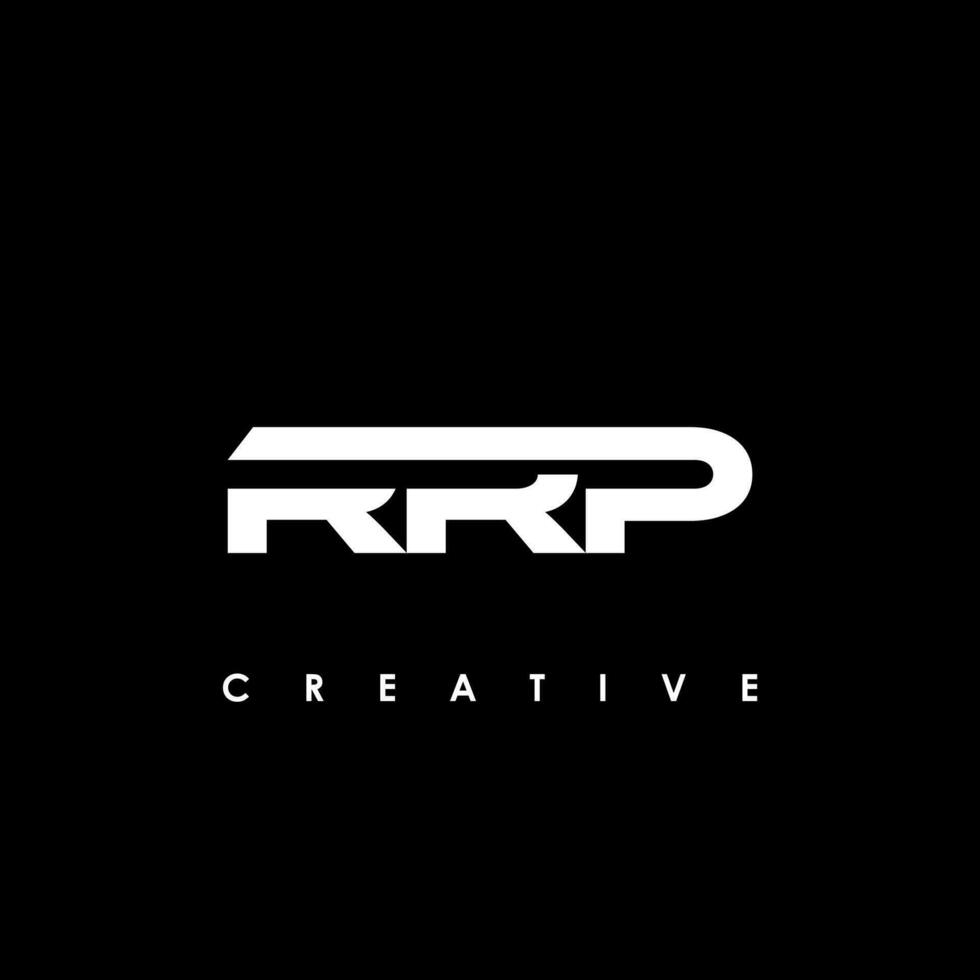 RRP Letter Initial Logo Design Template Vector Illustration