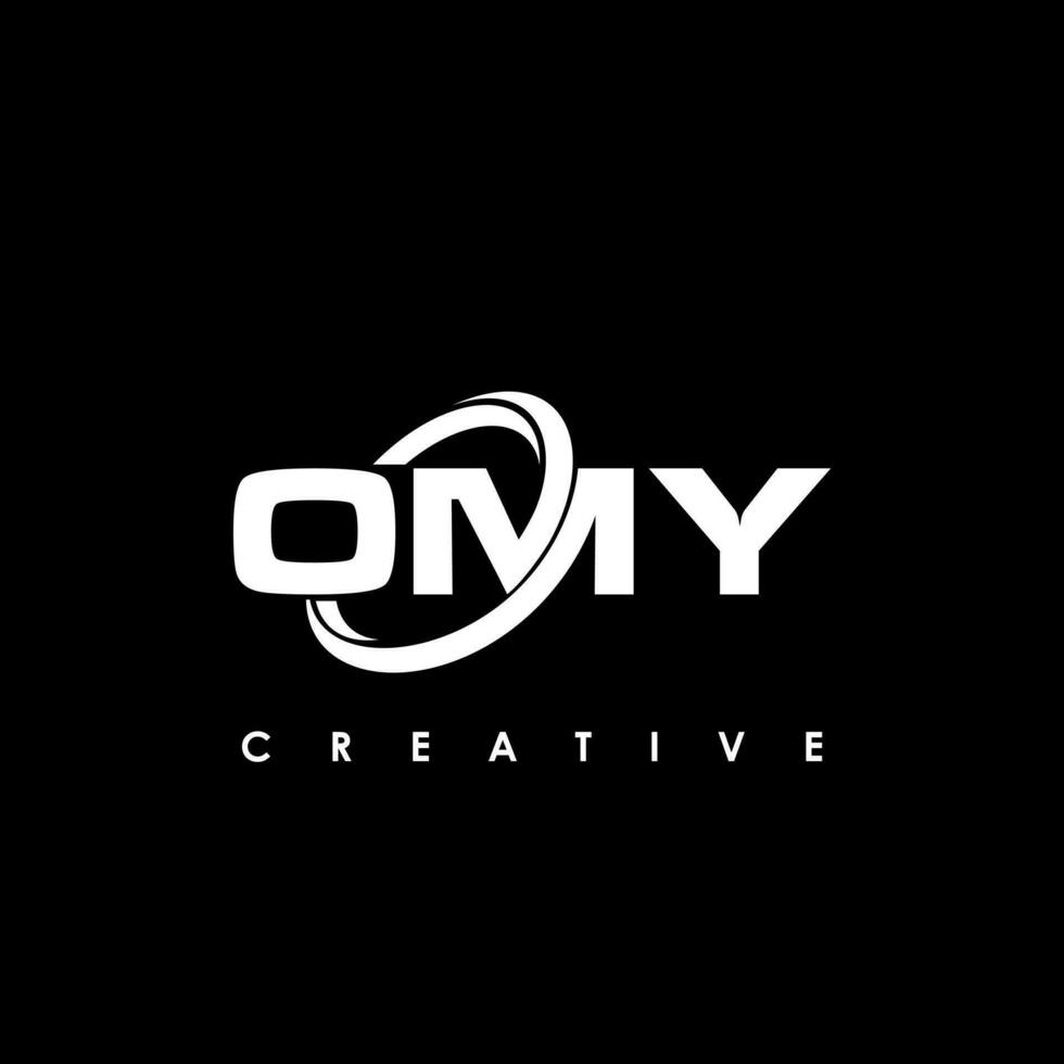 OMY Letter Initial Logo Design Template Vector Illustration