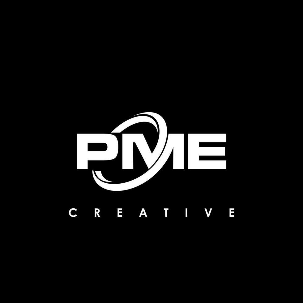 PME Letter Initial Logo Design Template Vector Illustration