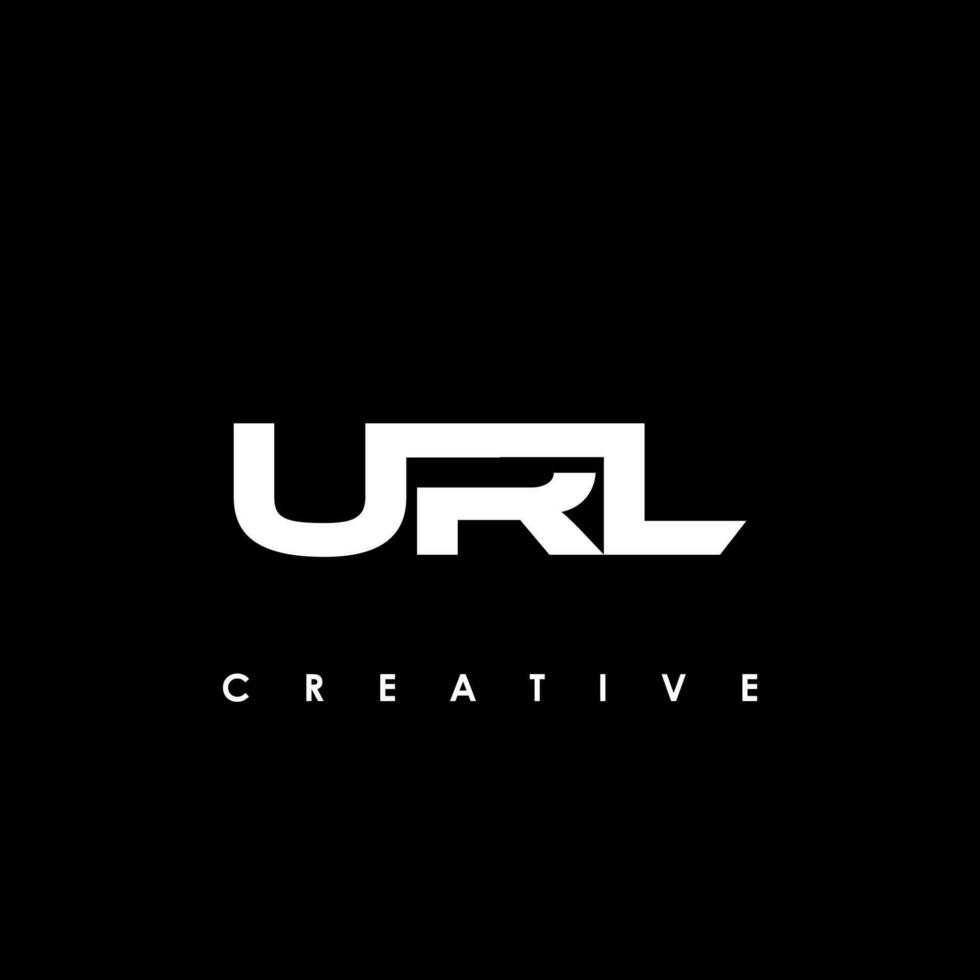 URL Letter Initial Logo Design Template Vector Illustration