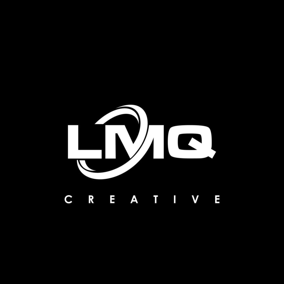 LMQ Letter Initial Logo Design Template Vector Illustration