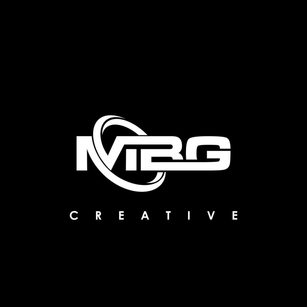MBG Letter Initial Logo Design Template Vector Illustration