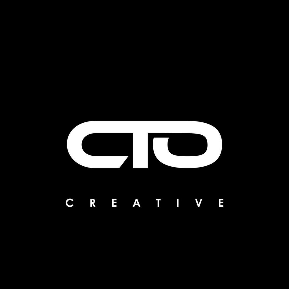 CTO Letter Initial Logo Design Template Vector Illustration