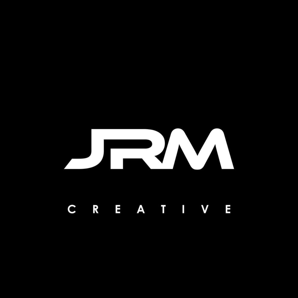 JRM Letter Initial Logo Design Template Vector Illustration