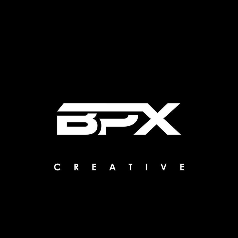 BPX Letter Initial Logo Design Template Vector Illustration