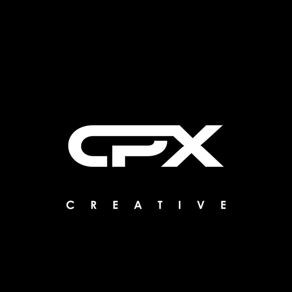 CPX Letter Initial Logo Design Template Vector Illustration