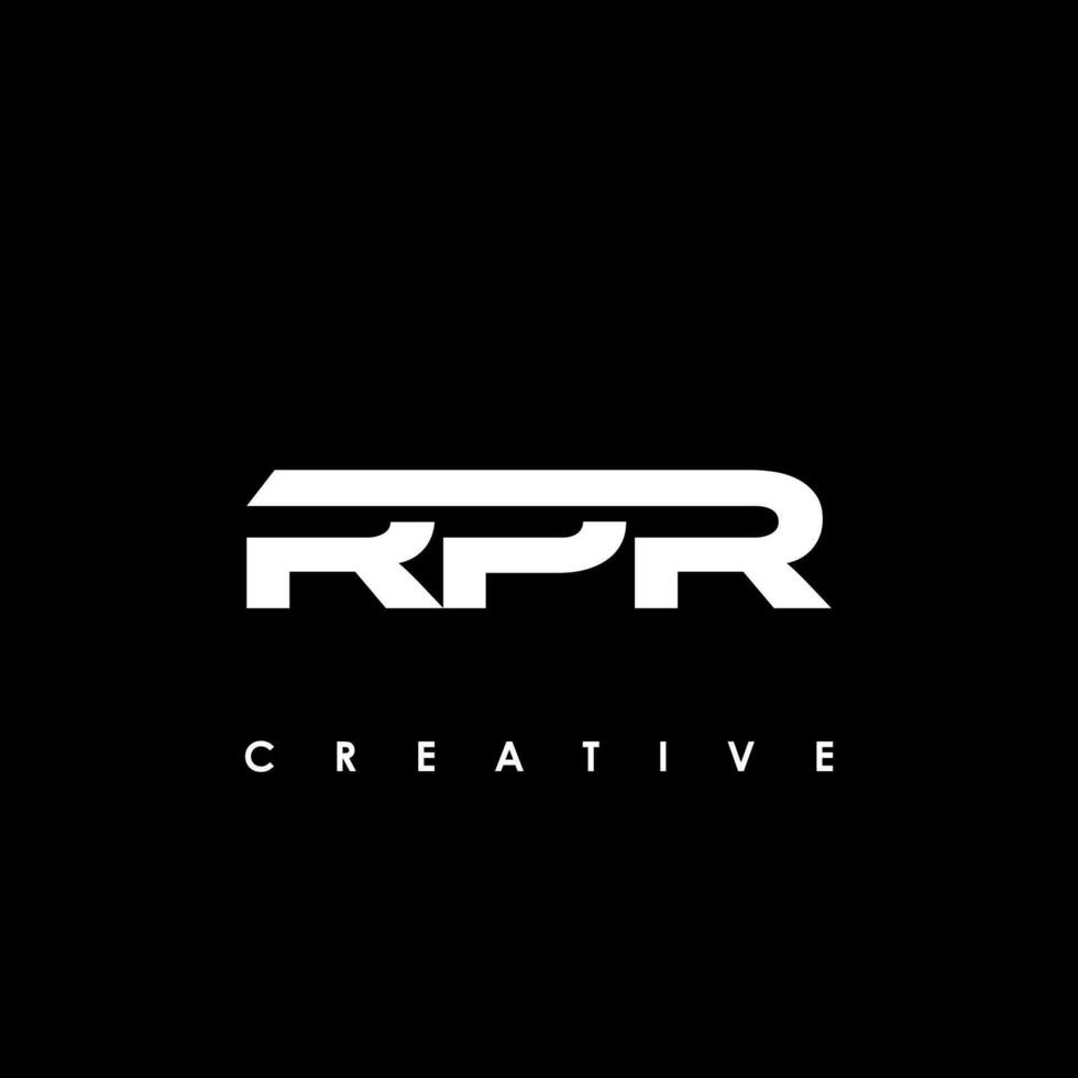 RPR Letter Initial Logo Design Template Vector Illustration