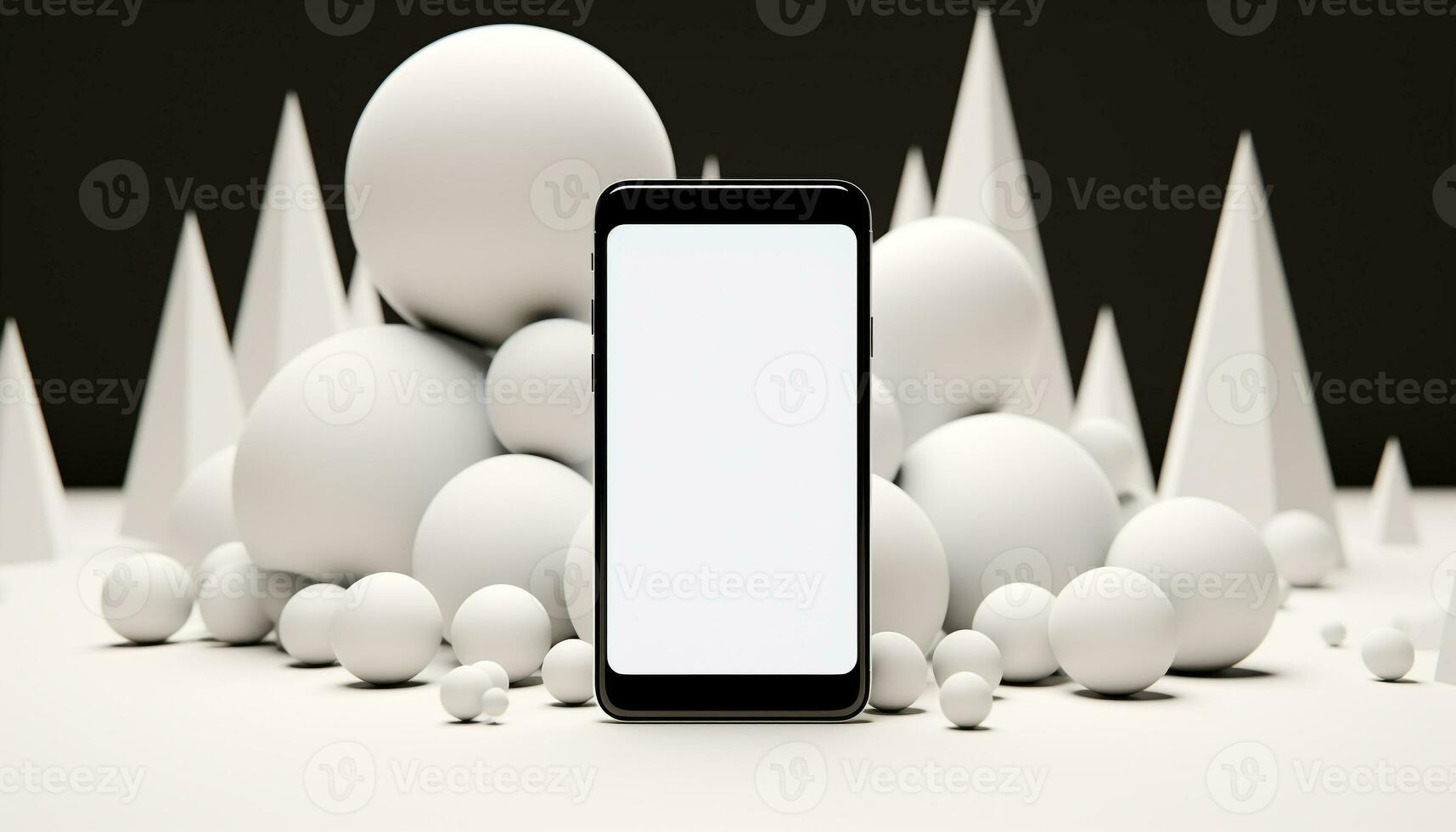 AI generated Modern technology connects people through wireless communication generated by AI photo