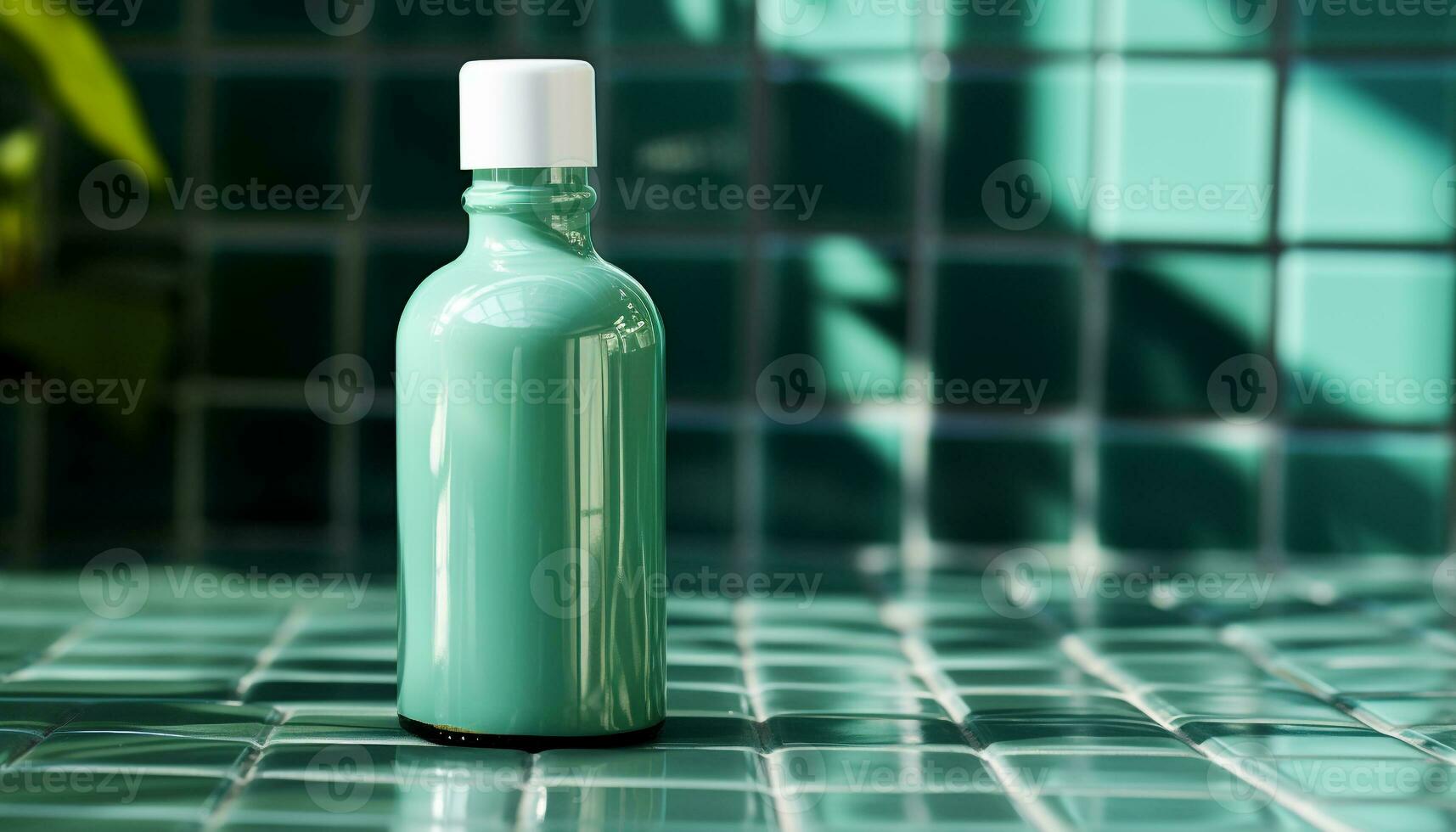 AI generated Freshness in a glass, clean water for hydration generated by AI photo
