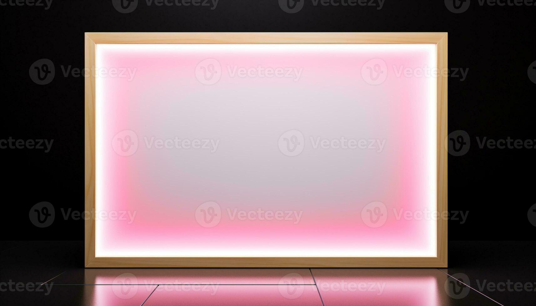 AI generated Abstract modern design with pink backdrop and empty space generated by AI photo