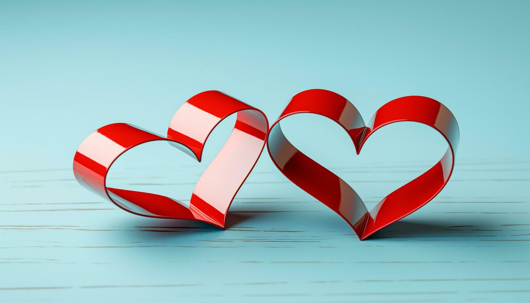 AI generated Love symbol, heart shape, romance, decoration, abstract, celebration generated by AI photo