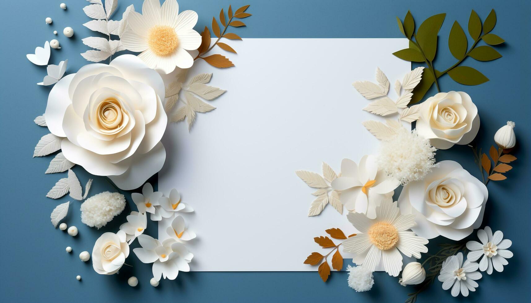 AI generated Nature beauty in a bouquet of colorful flowers generated by AI photo