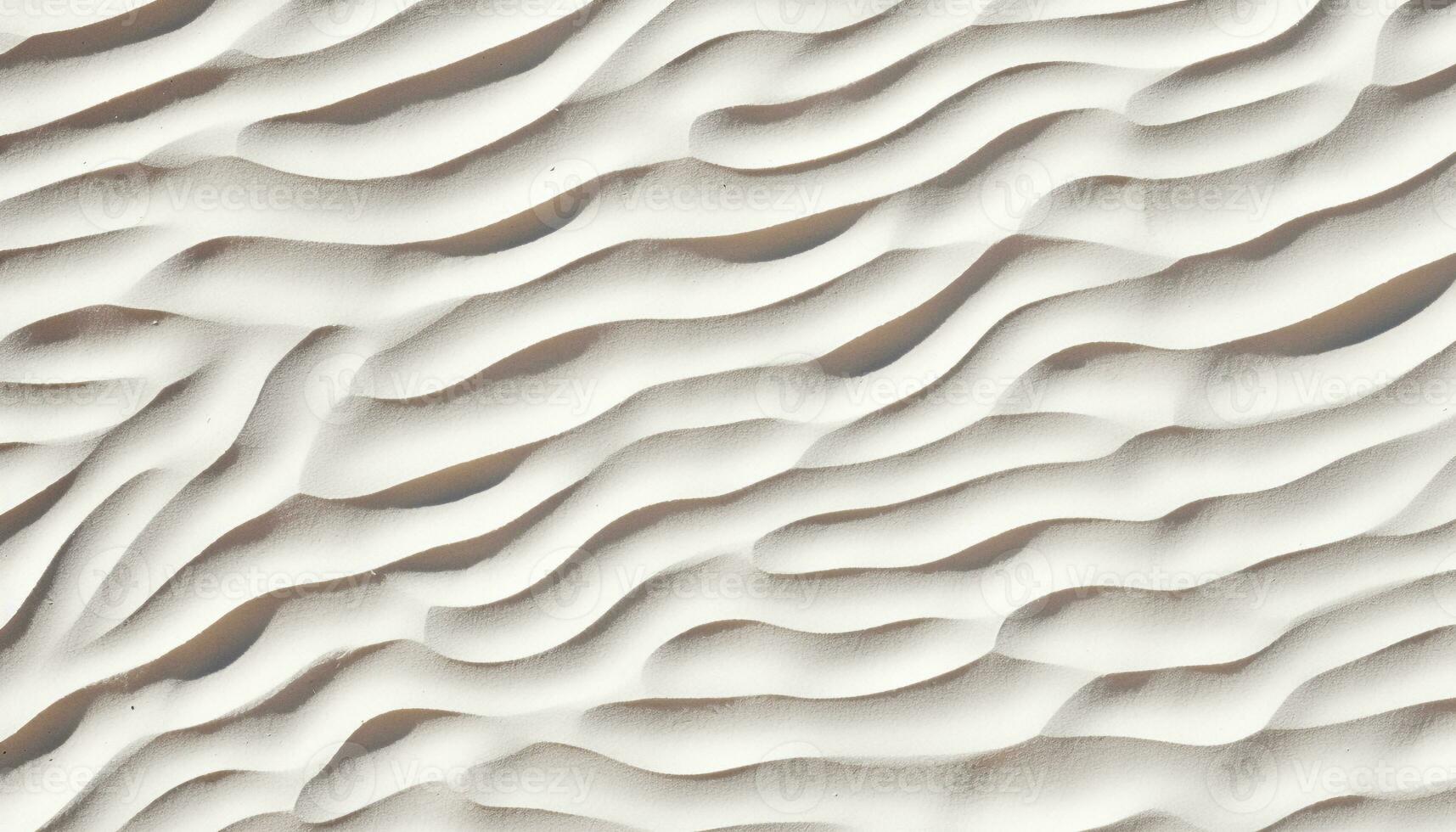 AI generated Sand dune wave pattern creates striped landscape generated by AI photo