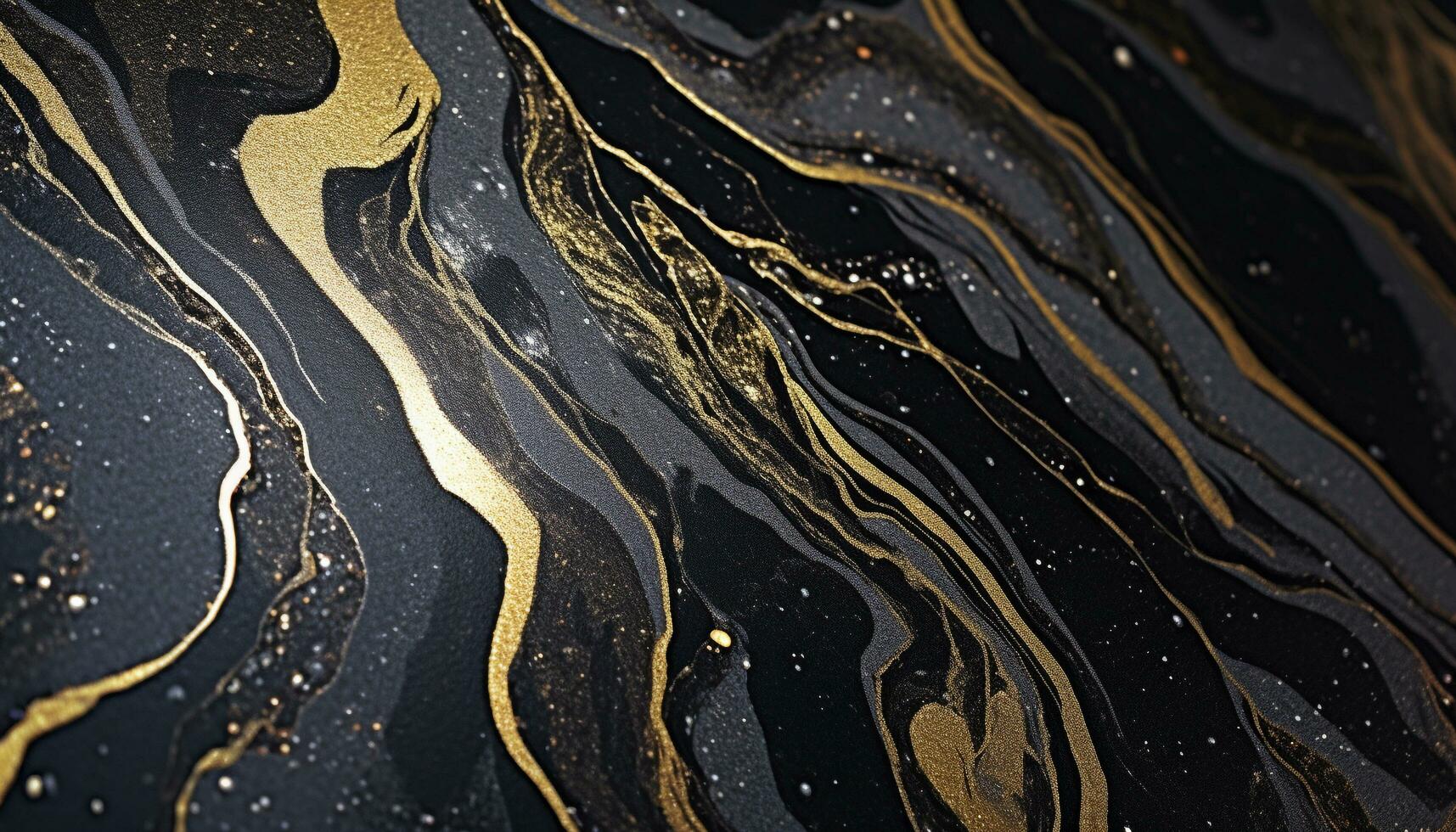 AI generated Abstract marbled effect on wet paper creates artistic wave generated by AI photo