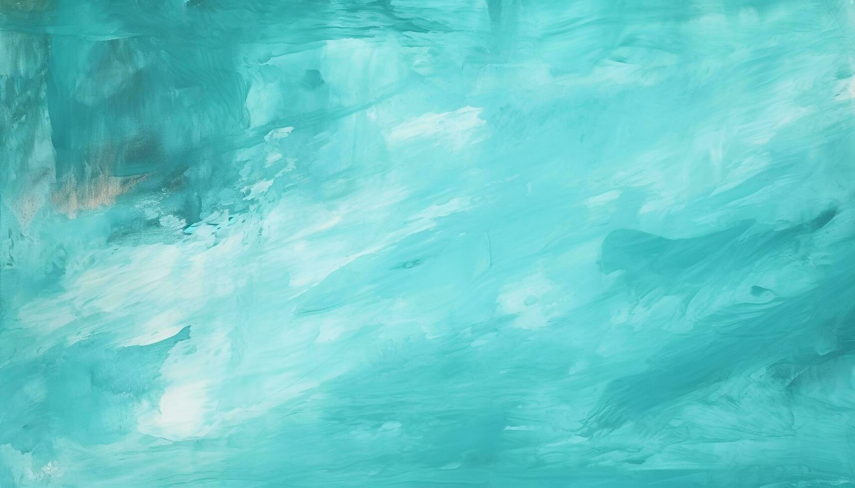 AI generated Abstract blue paint on wet paper creates vibrant image generated by AI photo