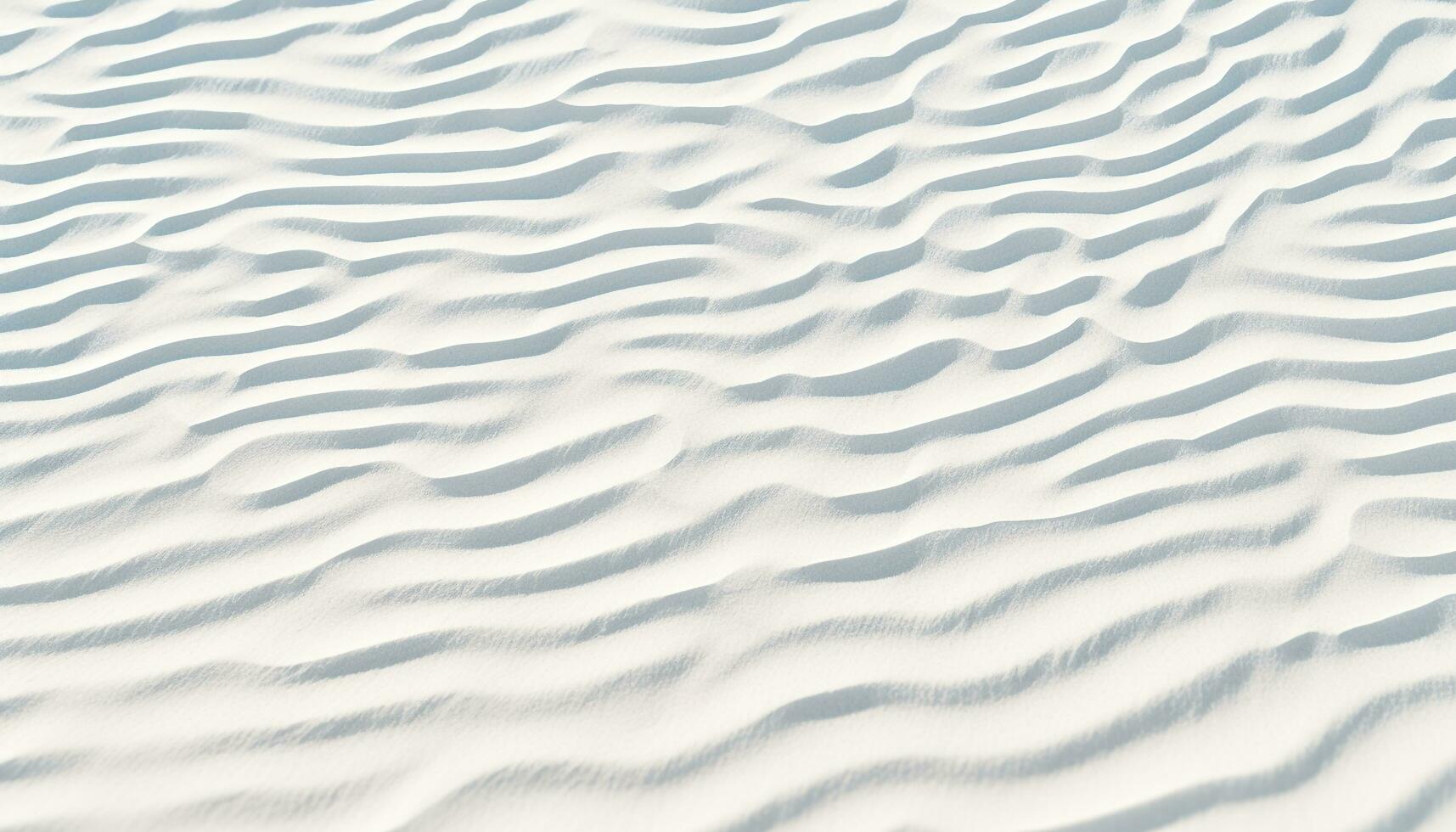AI generated Smooth sand dune pattern creates tranquil summer landscape generated by AI photo