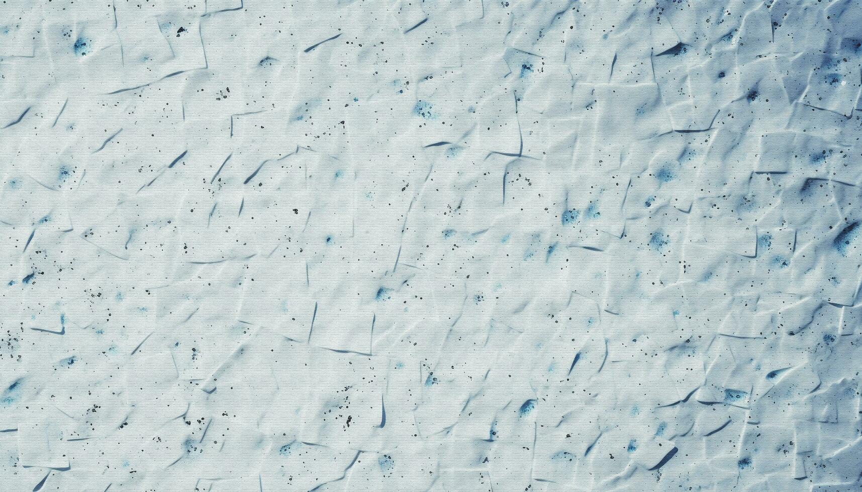 AI generated Abstract blue pattern on old grunge paper generated by AI photo