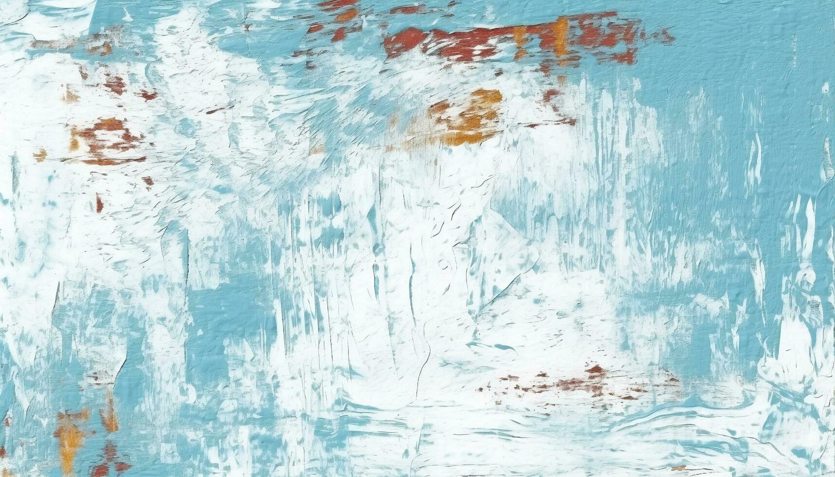 AI generated Abstract grunge background with rusty old metal frame generated by AI photo