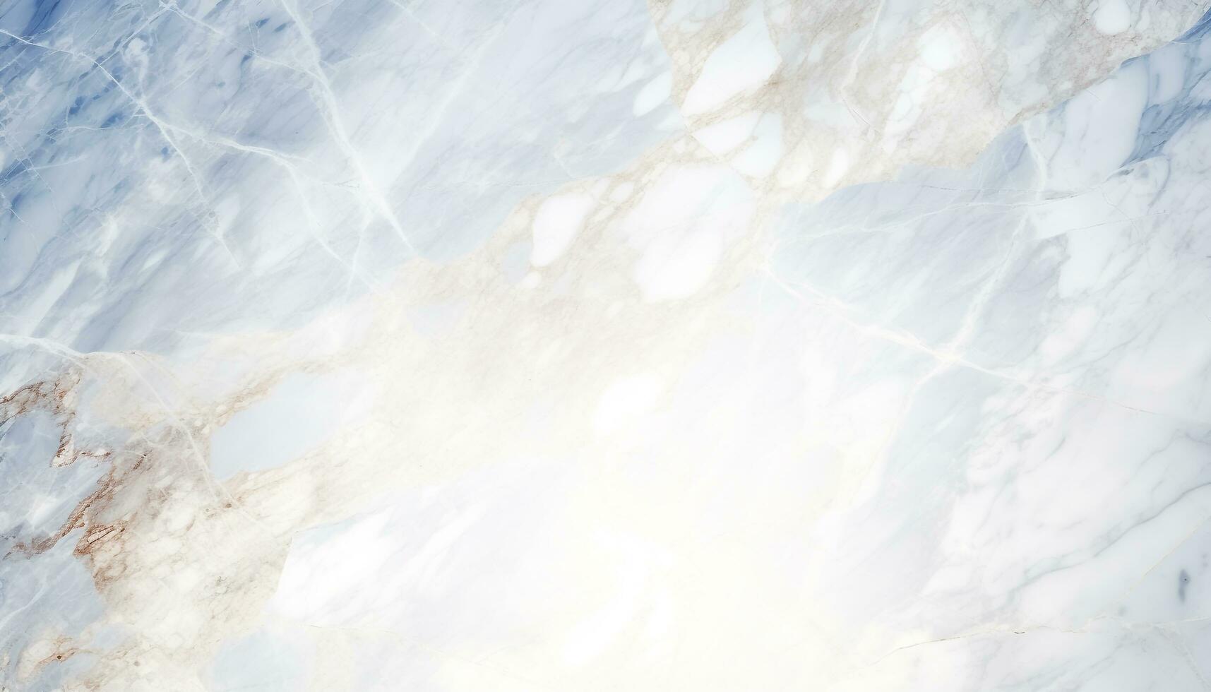 AI generated Snowflake pattern on blue background creates winter landscape generated by AI photo