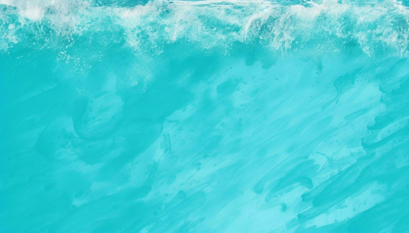 AI generated Blue wave pattern in underwater landscape, refreshing and vibrant generated by AI photo