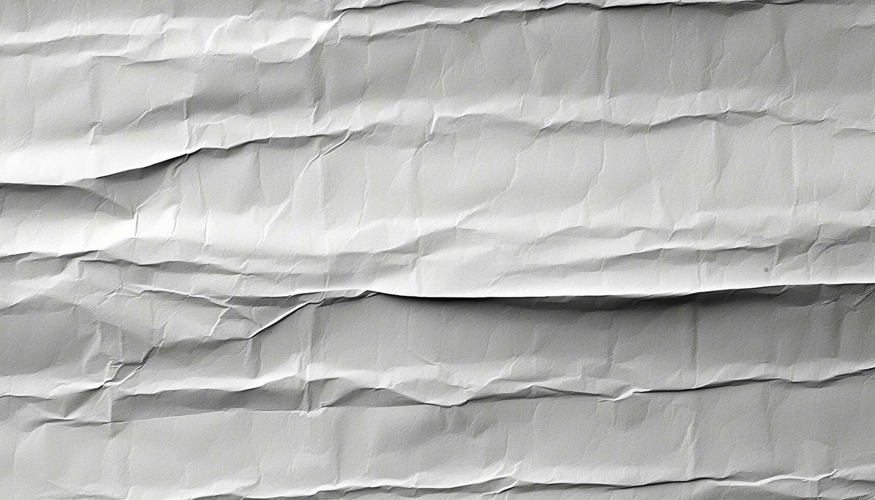 AI generated Abstract crumpled paper with old fashioned striped pattern generated by AI photo